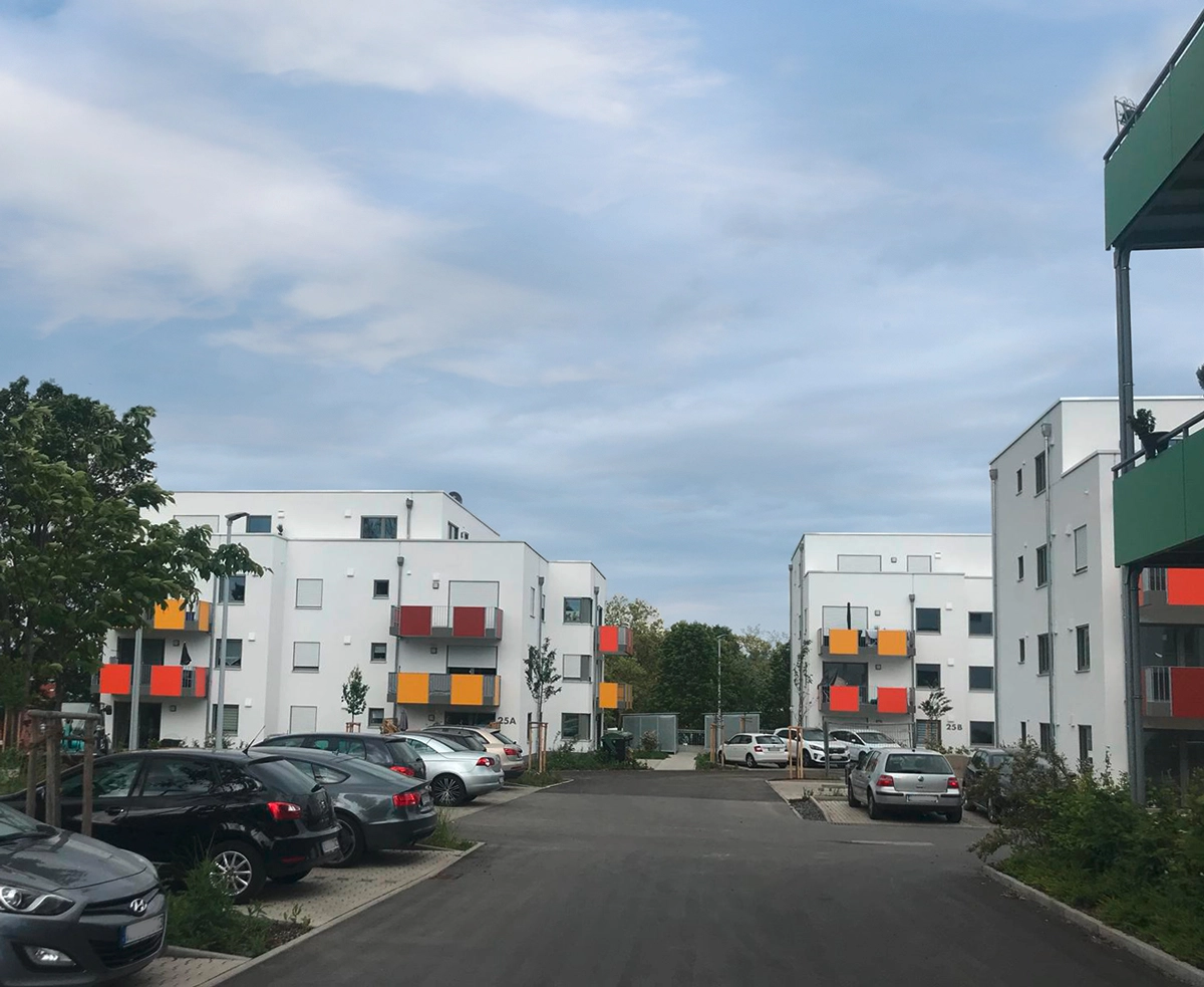 Bild der Neubau Mehrfamilienwohnhäuser Kassel Niederzwehren