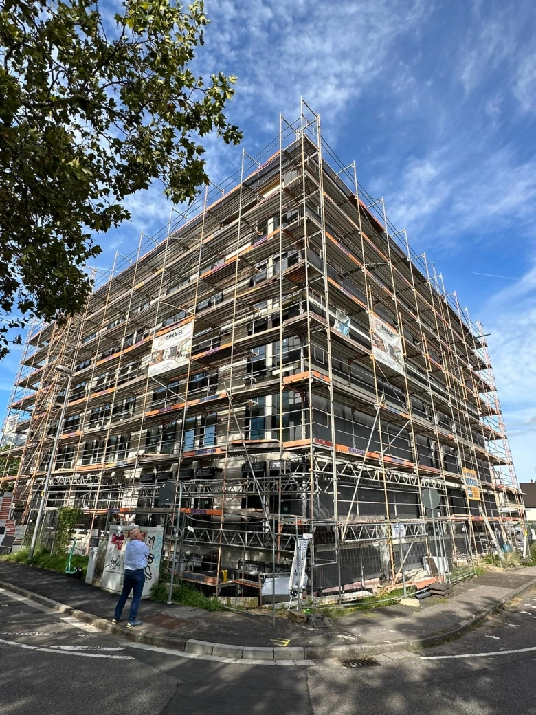 Arne Jacobsen Bau und Neubau in Mainz