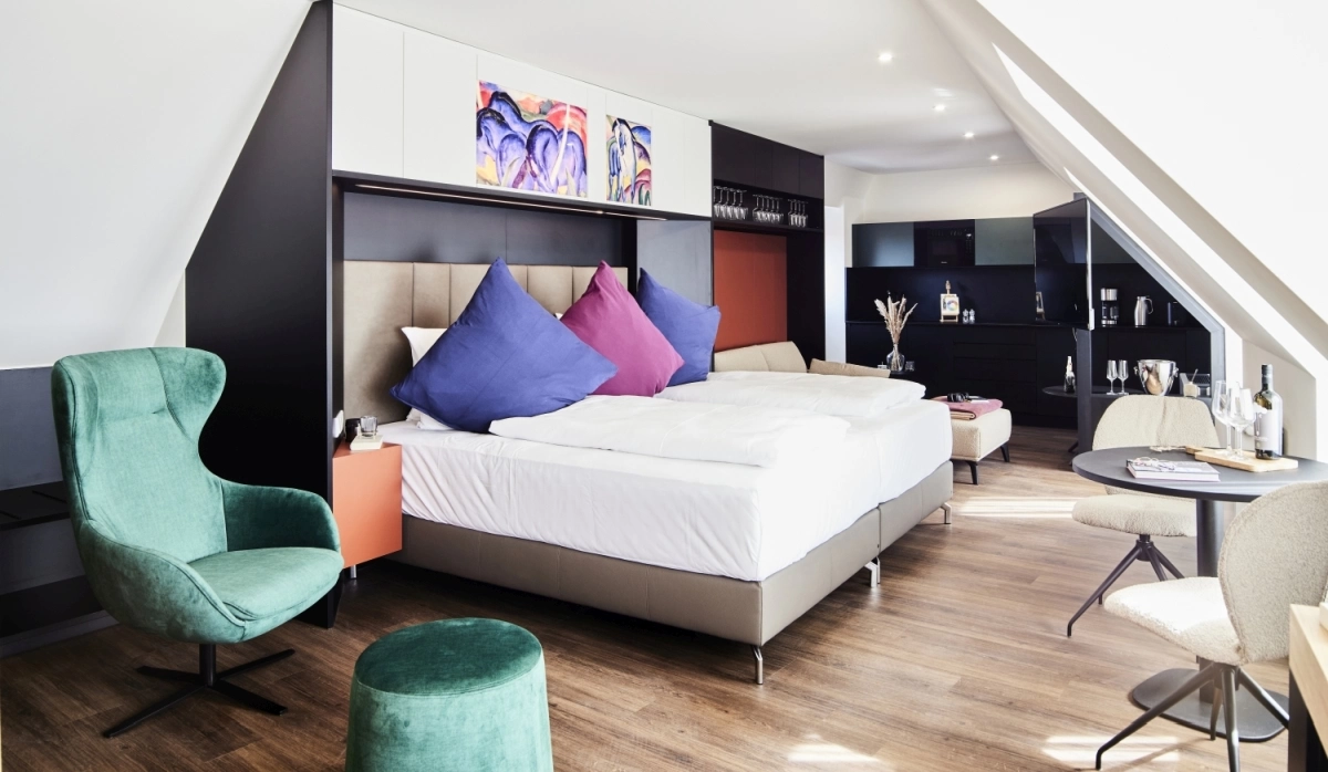 Fotografie des Design- und Kunsthotel München (von JR Photography)